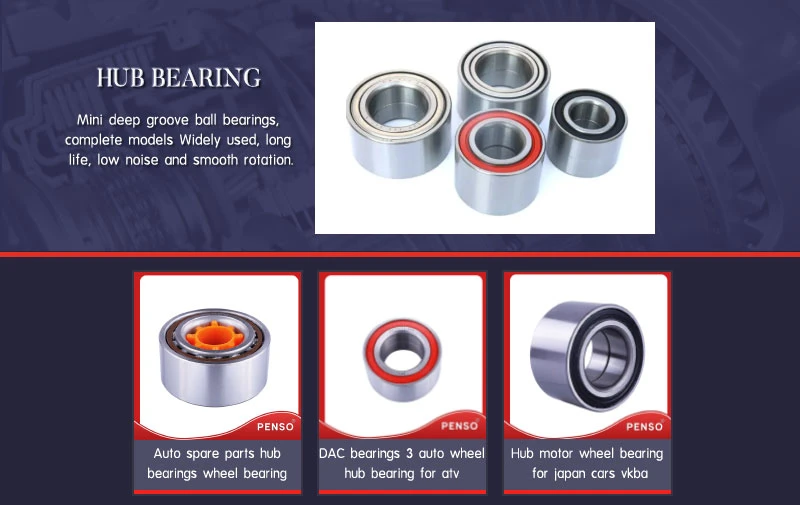 Bearing Dirt Bike Parts Roller Bearing Auto Parts Wheel Rims Alloy Wheels Hub Dac47810053 Size 47*81*53 Dac4781wshz