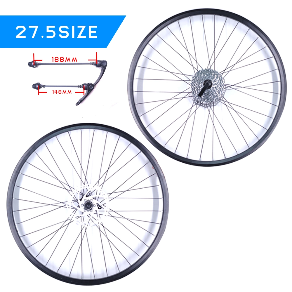 27.5 Size MTB Bike Parts Mechanical Front Fork 160mm Disc Brake 8 Speed Cassette 3 Speedd Crank Convenient