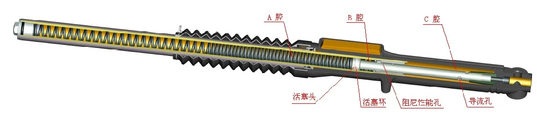 Front Shock Absorber Front Fork for E-Scooter, E-Bike, Motorbike, Motorcycle