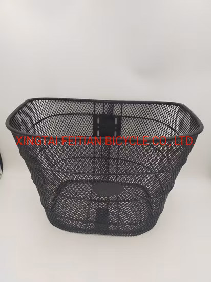 Cesta de bicicleta trasera de aleación de aluminio con accesorios
