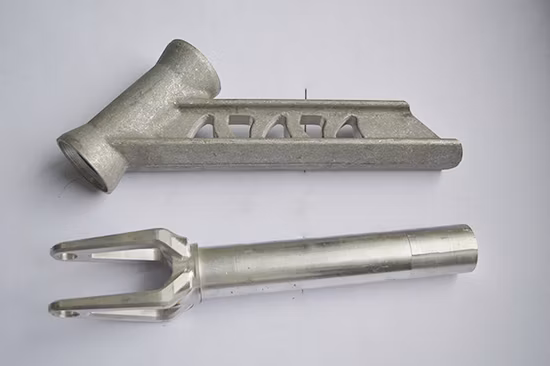 Accesorios de mecanizado CNC de perfil de extrusión de aleación de aluminio para asiento trasero de bicicleta