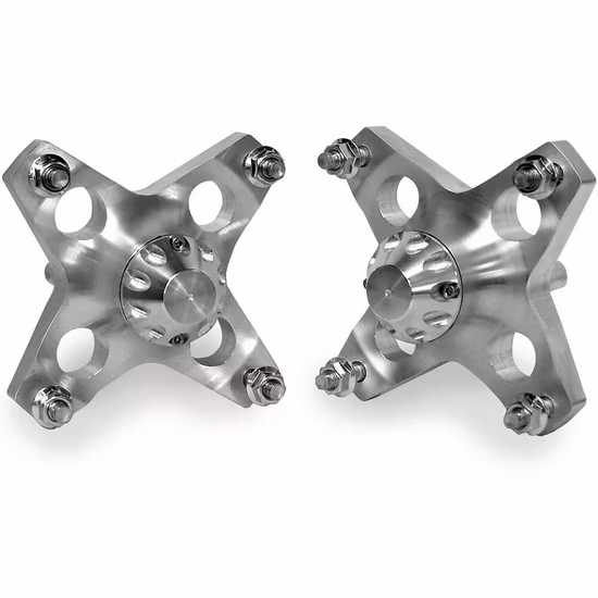 CNC Mecanizado de precisión Billet 6061 7075 Aluminio Racing Ebike ATV Eje de cojinete de rueda delantera